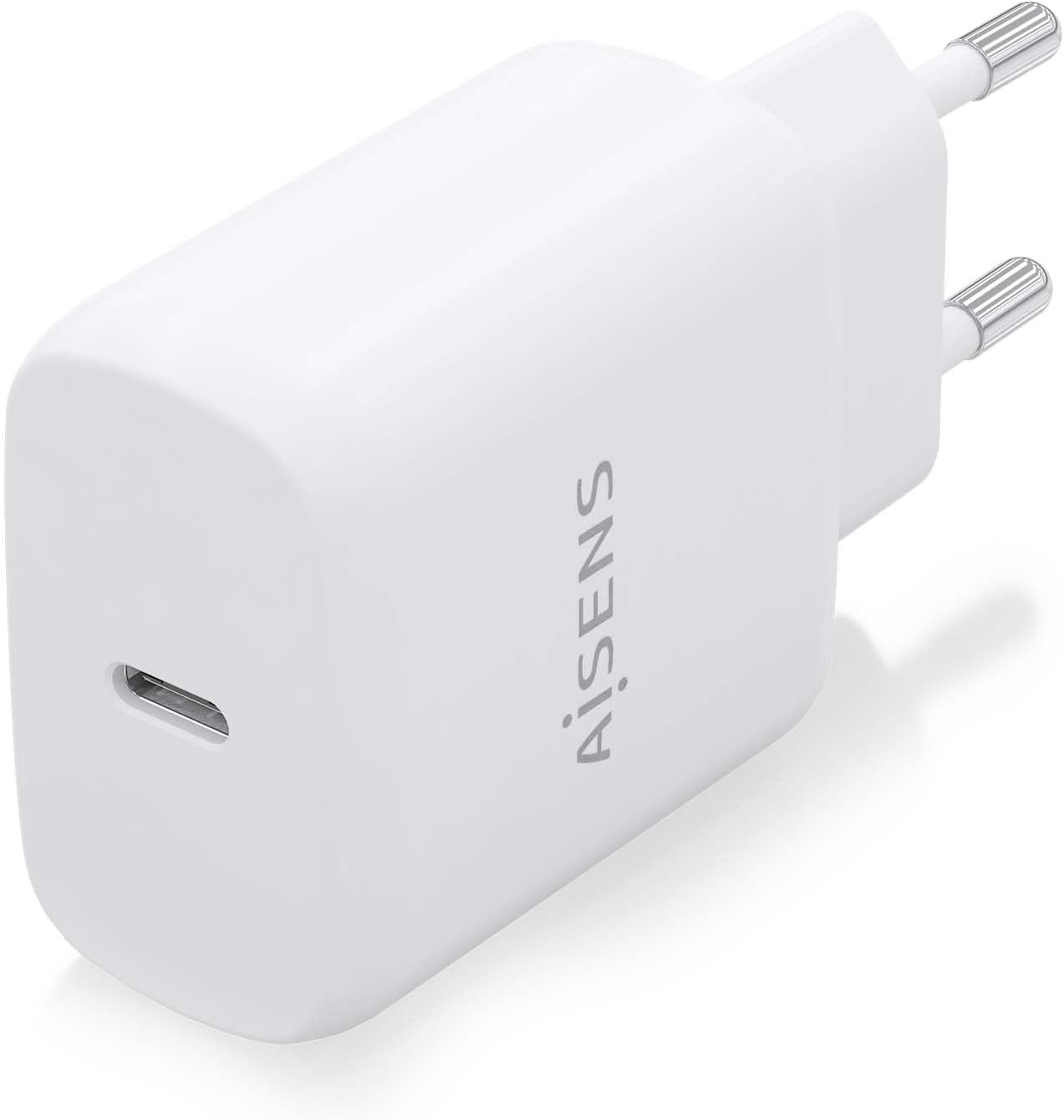 Carregador de Parede Aisens A110-0756/ 1xUSB Tipo-C/ 25W