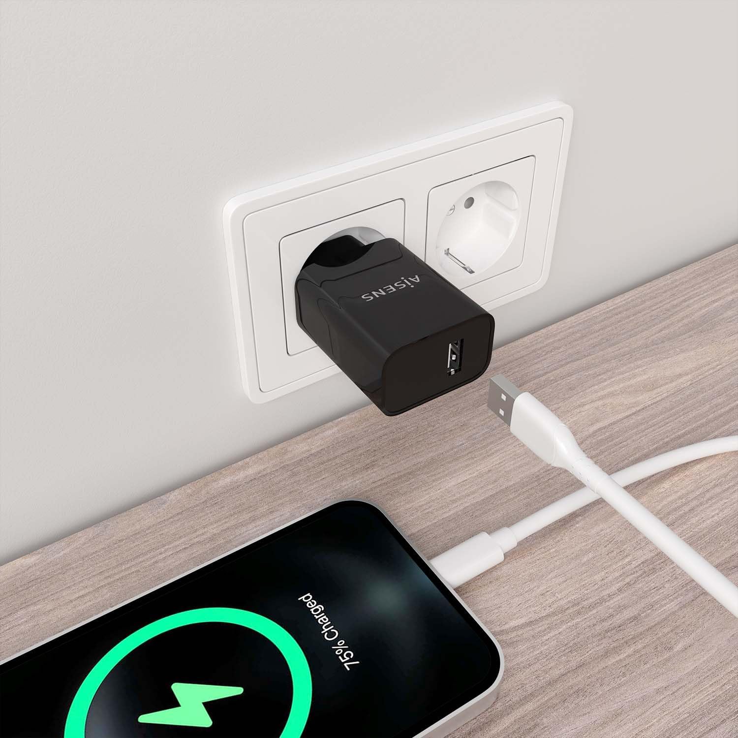 Carregador de Parede Aisens A110-0854/ 1xUSB/ 10.5W - Imagem 5
