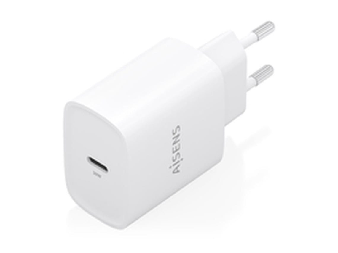 Carregador de Parede GaN Aisens A110-0950/ 1xUSB Tipo-C/ 30W/ Branco - Imagem 4