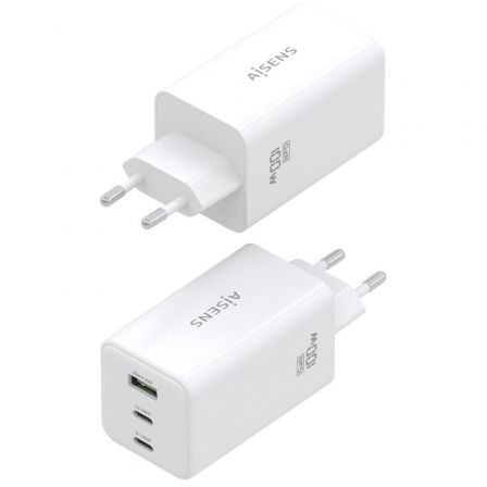 Carregador de Parede GaN Aisens ASCH-100W3P051-W/ 2xUSB Tipo-C/ 1xUSB/ 100W - Imagem 3