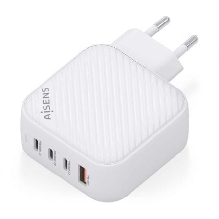 Carregador de Parede GaN Aisens ASCH-100W4P028-W/ 3xUSB Tipo-C/ 1x USB/ 100W - Imagem 2