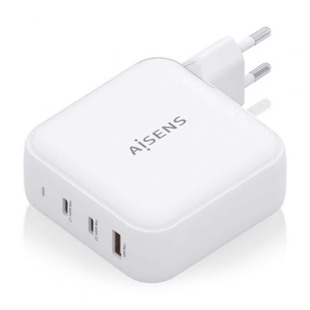 Carregador de Parede GaN Aisens ASCH-140W3P030-W/ 2xUSB Tipo-C/ 1xUSB/ 140W - Imagem 2