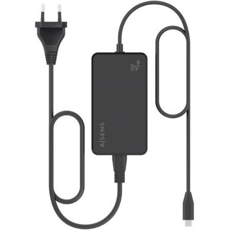 Carregador de Secretária GaN Aisens ASCH-1PD45D067-BK/ 1xUSB Tipo-C/ 45W - Imagem 4