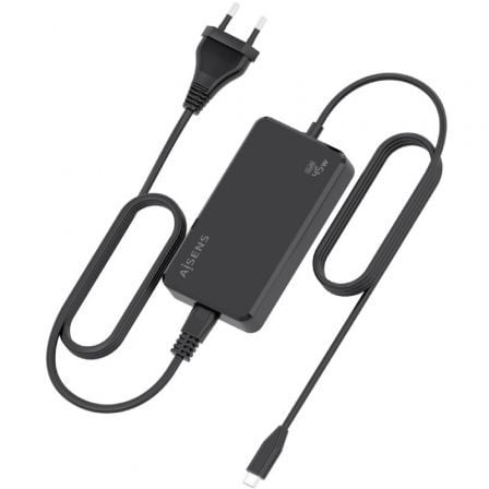 Carregador de Secretária GaN Aisens ASCH-1PD45D067-BK/ 1xUSB Tipo-C/ 45W - Imagem 3