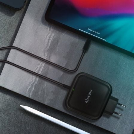 Carregador de Parede Aisens ASCH-1PD65WL-BK/ 1xUSB Tipo-C/ 65W - Imagem 4