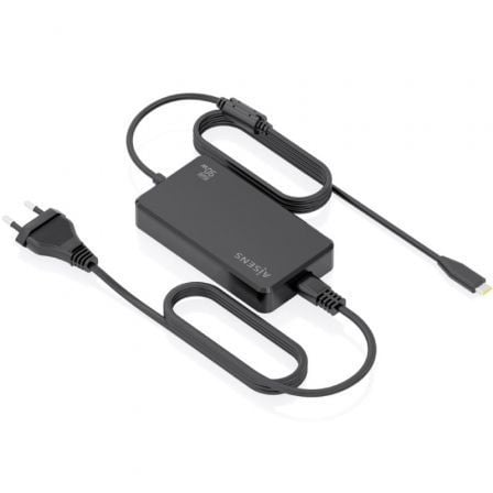 Carregador de Secretária GaN Aisens ASCH-1PD90D069-BK/ 1xUSB Tipo-C/ 90W