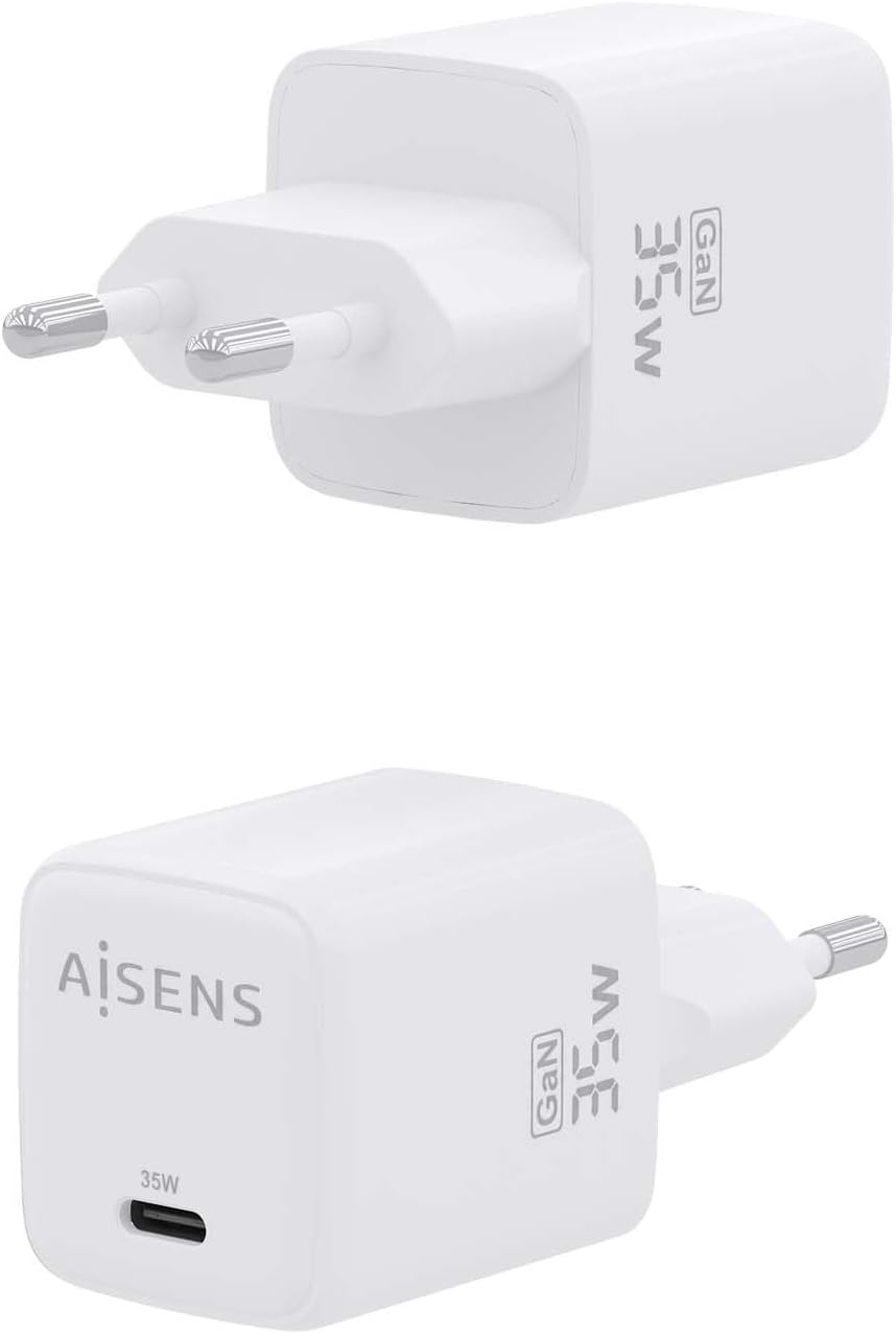 Carregador de Parede GaN Aisens ASCH-35W1P016-W/ 1xUSB Tipo-C/ 35W - Imagem 3