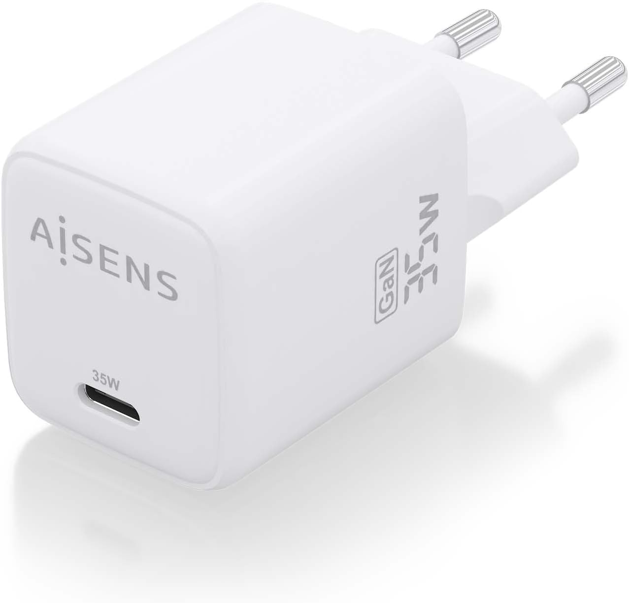 Carregador de Parede GaN Aisens ASCH-35W1P016-W/ 1xUSB Tipo-C/ 35W - Imagem 2