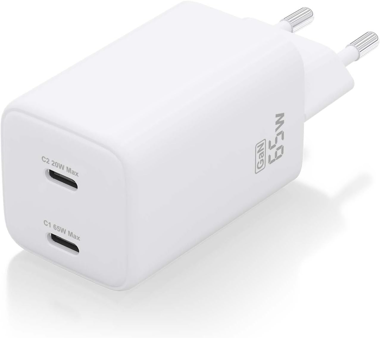 Carregador de Parede GaN Aisens ASCH-65W2P039-W/ 2xUSB Tipo-C/ 65W - Imagem 2