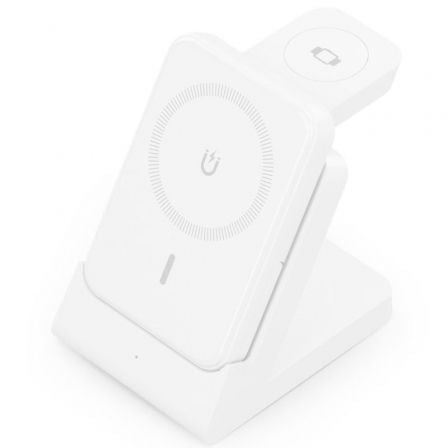 Base de Carregamento Sem Fios Aisens ASCH-15W4WC063-W / 15W / Branco
