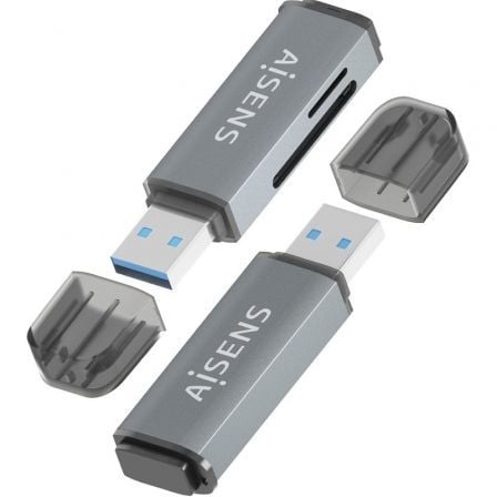 Leitor de Cartões Externo Aisens ASCR-2A09-GR/ USB 3.1 - Imagem 3