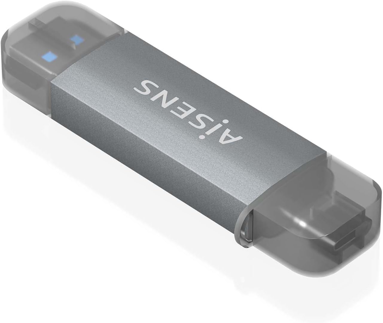 Leitor de Cartões Externo Aisens ASCR-2AC08-GR/ USB 3.1