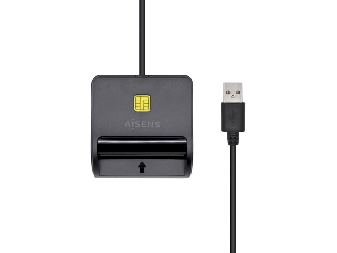Leitor de CC Aisens ASCR-SN01-BK/ USB 2.0/ Preto - Imagem 2