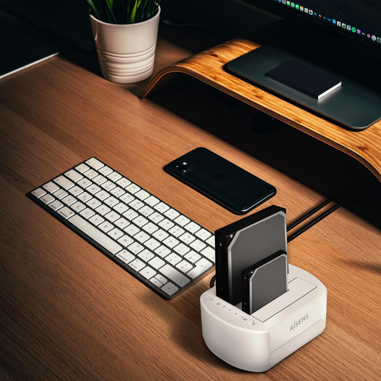 Docking Station para Discos Rígidos Aisens ASDS-D02W - Imagem 6