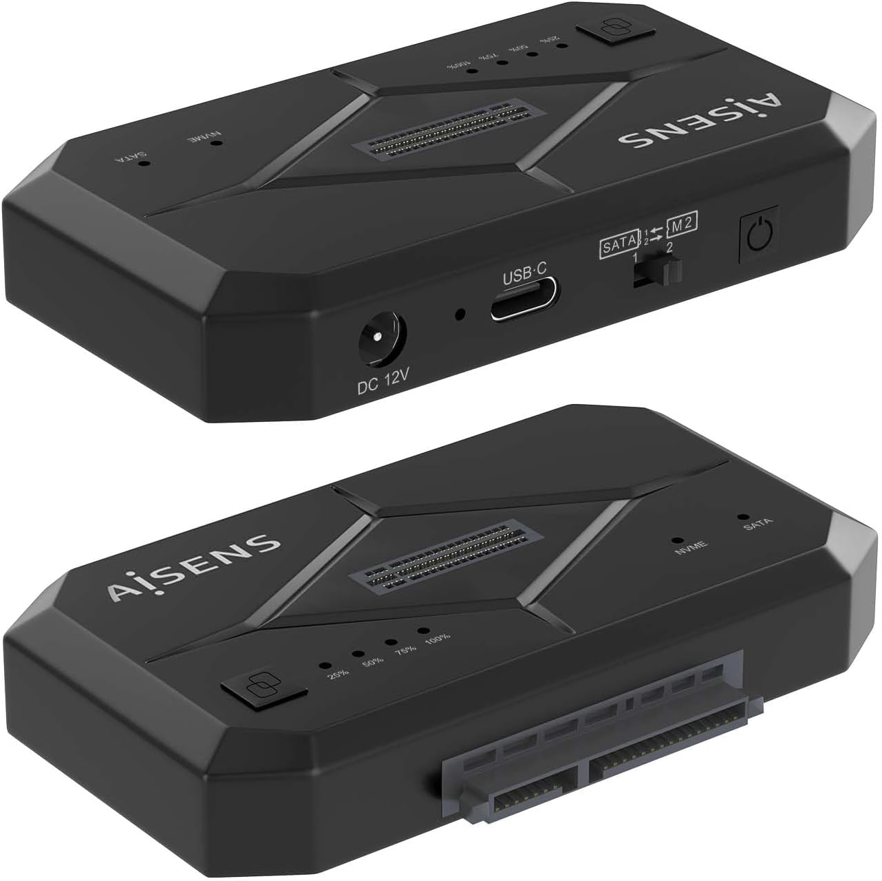 Docking Station para SSD M2 SATA/NVMe Aisens ASDS-M2SATA04B - Imagem 3
