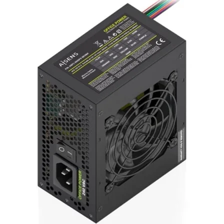 Fonte de Alimentação SFX AISENS ASPC-500SFX-SEOBK 500W Ventilador 80mm ATX 2.0 Preto