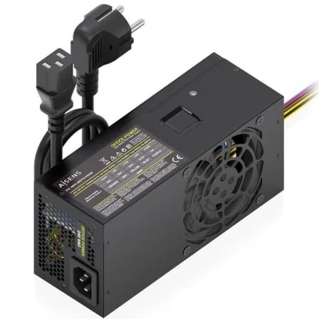 Fonte de Alimentação AISENS TFX ASPC-500TFX-PSEBK 500W Ventoinha 80mm Preto