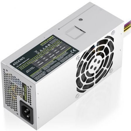 Fonte de Alimentação TFX Aisens ASPC-500TFX-SEO/ 500W/ Ventoinha 8cm