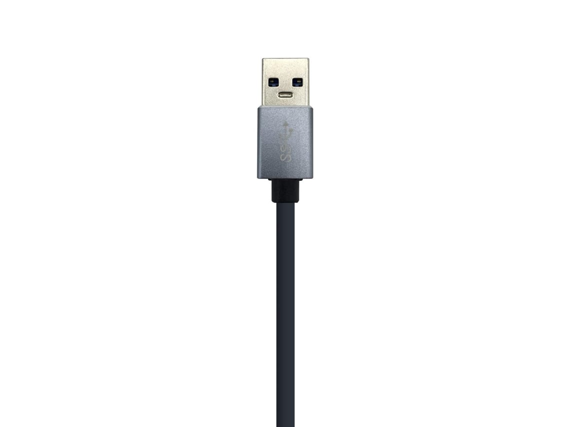 Hub USB 3.0 Aisens A106-0401/ 3xUSB/ 1xRJ45/ Cinzento - Imagem 4