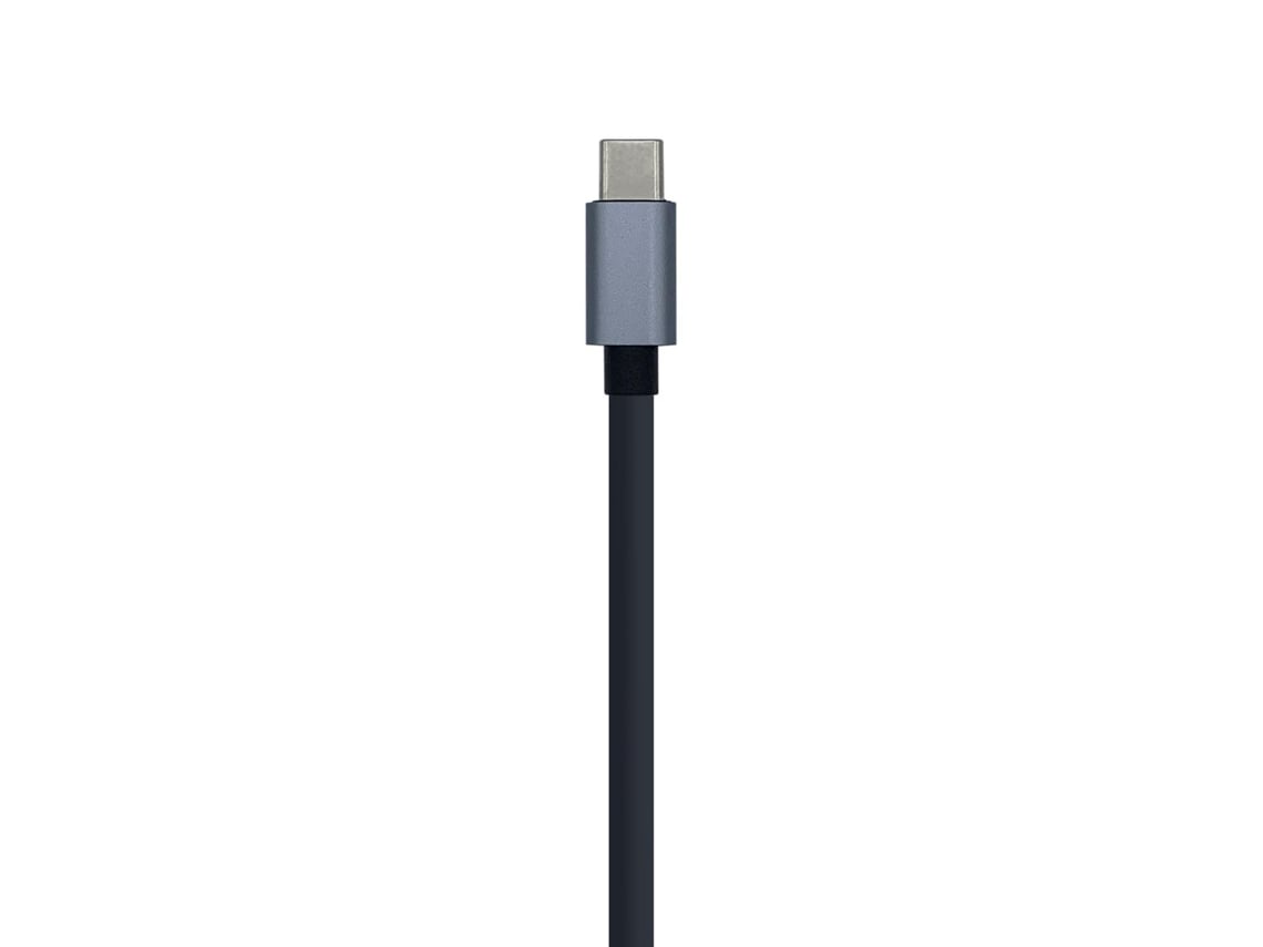 Hub USB Tipo-C Aisens A109-0396/ 3xUSB/ 1xRJ45/ Cinzento - Imagem 3
