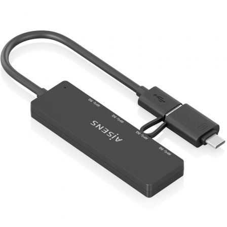 Hub USB Tipo-C + USB 3.1 Aisens A109-0987/ 4xUSB - Imagem 2