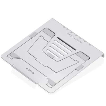 Suporte com Docking USB-C AISENS ASUC-7P045-GR 7 em 1 HDMI 4K RJ45 PD 100W para Portáteis 7-16" Cinzento - Imagem 3