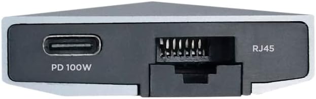 Docking USB Tipo-C Aisens ASUC-8P004-GR/ 1xHDMI 4K/ 3xUSB/ 1xRJ45/ 1xLeitor de Cartões / 1xUSB Tipo-C PD/ Cinzento - Imagem 5