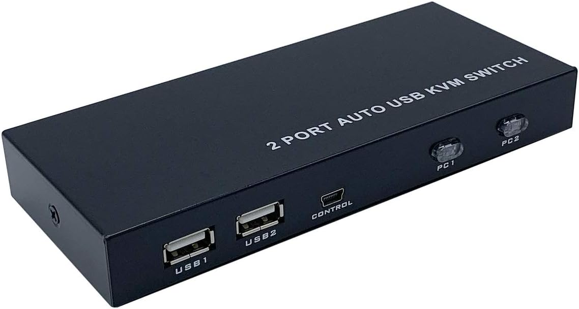 Comutador KVM HDMI Aisens A111-0400/ 2PC com 1 só teclado e rato