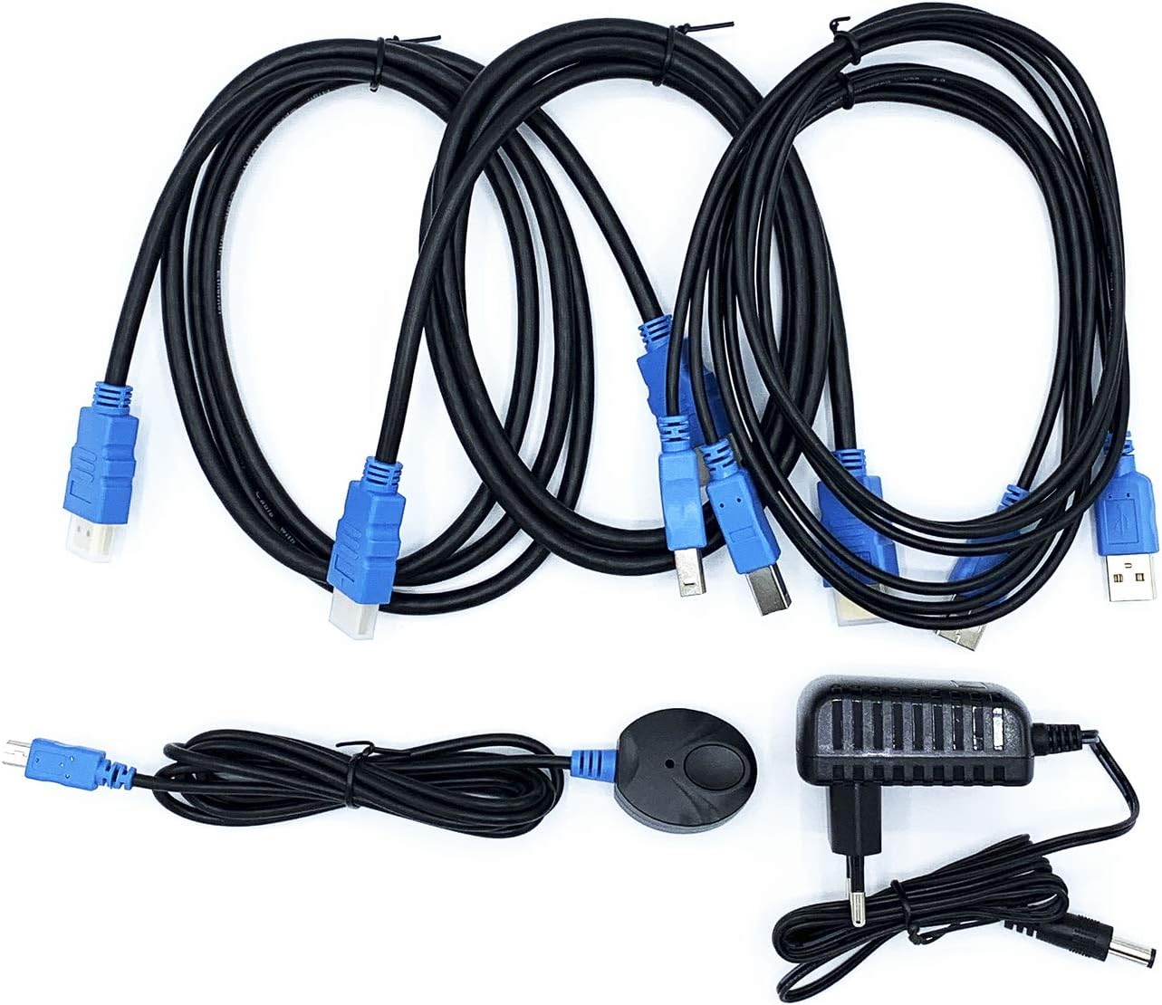 Comutador KVM HDMI Aisens A111-0400/ 2PC com 1 só teclado e rato - Imagem 3