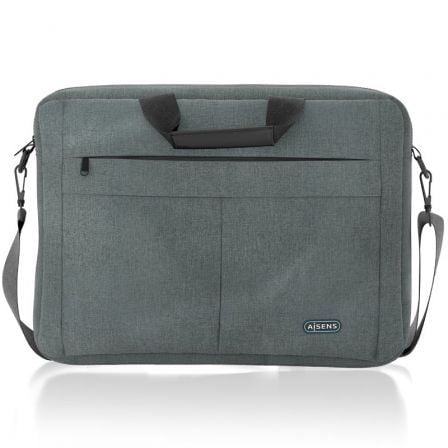 Maletín Aisens ASBG-BC025-GR para Portáteis até 15.6"/ Cinzento