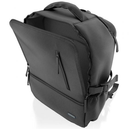 Mochila Aisens ASBG-BP086-BK para Portáteis até 15.6"/ Impermeável/ Preto - Imagem 3