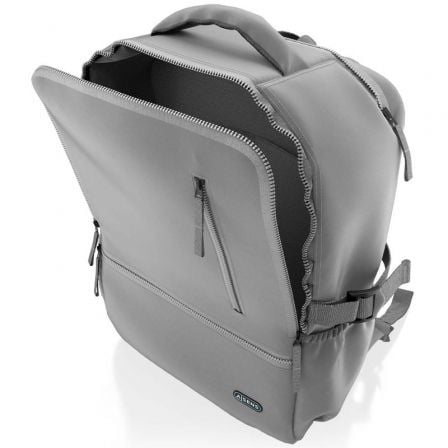 Mochila Aisens ASBG-BP087-GR para Portáteis até 15.6"/ Impermeável/ Cinzento - Imagem 3
