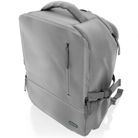 Mochila Aisens ASBG-BP087-GR para Portáteis até 15.6"/ Impermeável/ Cinzento - Imagem 2