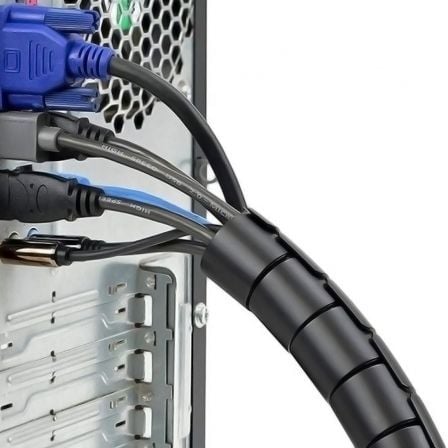 Organizador de Cabos em Espiral Aisens A151-0406/ 1m - Imagem 2