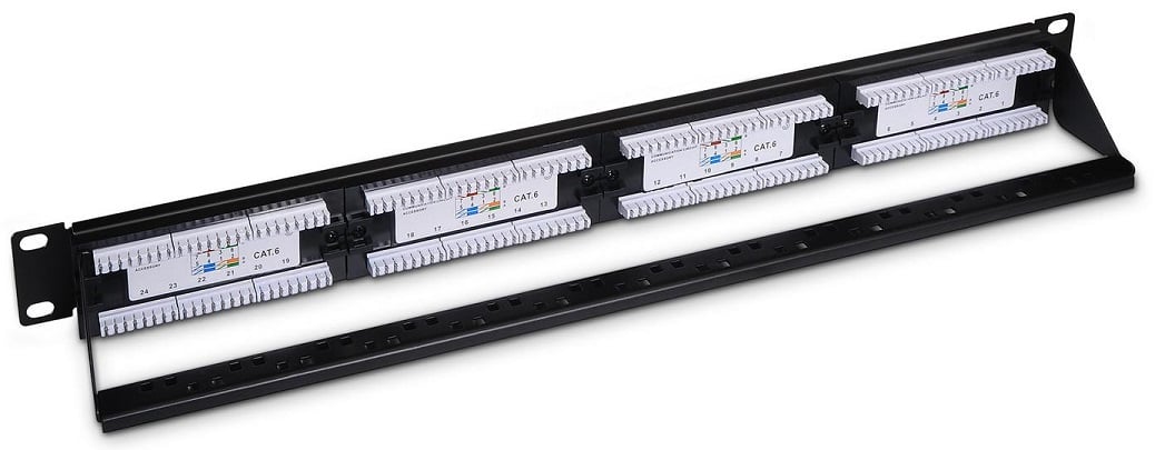 Patch Panel Aisens A141-0308/ 24 Portas/ Cat.6/ Altura 1U - Imagem 2