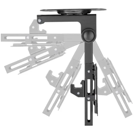 Suporte de Teto AISENS CT32S-483 Giratório e Dobrável para Monitor/TV 13-32" até 20kg VESA 100x100 Preto - Imagem 3