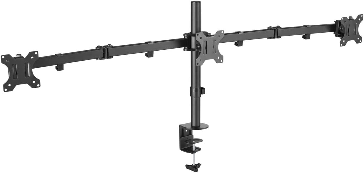 Apoio de Mesa para 3 Monitores Aisens DT27TSR-061/ Rotativo/ Inclinável/ até 7kg - Imagem 3
