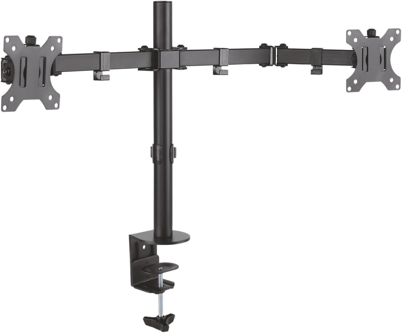 Suporte de Secretária para 2 Monitores Aisens DT32TSR-041/ Rotativo/ Inclinável/ até 8kg