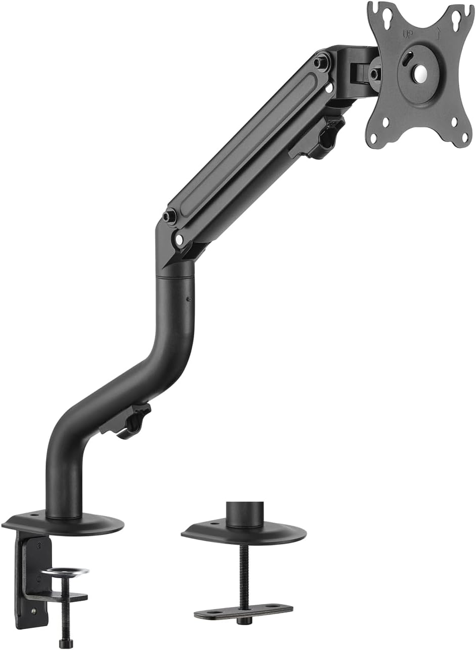 Apoio de Mesa com Contrapeso para Monitor e TV Aisens DT32TSR-139/ Rotativo/ Inclinável/ até 8kg