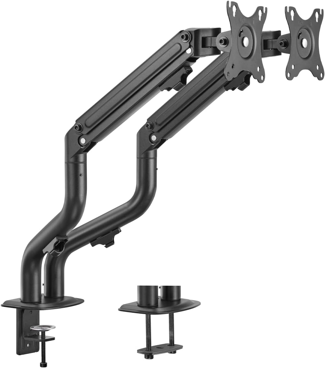 Suporte de secretária para 2 Monitores Aisens DT32TSR-141/ Giratório/ Inclinável/ até 8kg - Imagem 2