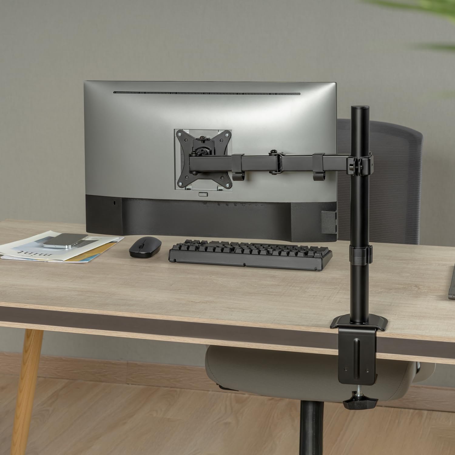 Suporte de Mesa para Monitor e TV Aisens DT32TSR-147/ Giratório/ Inclinável/ até 9kg - Imagem 6
