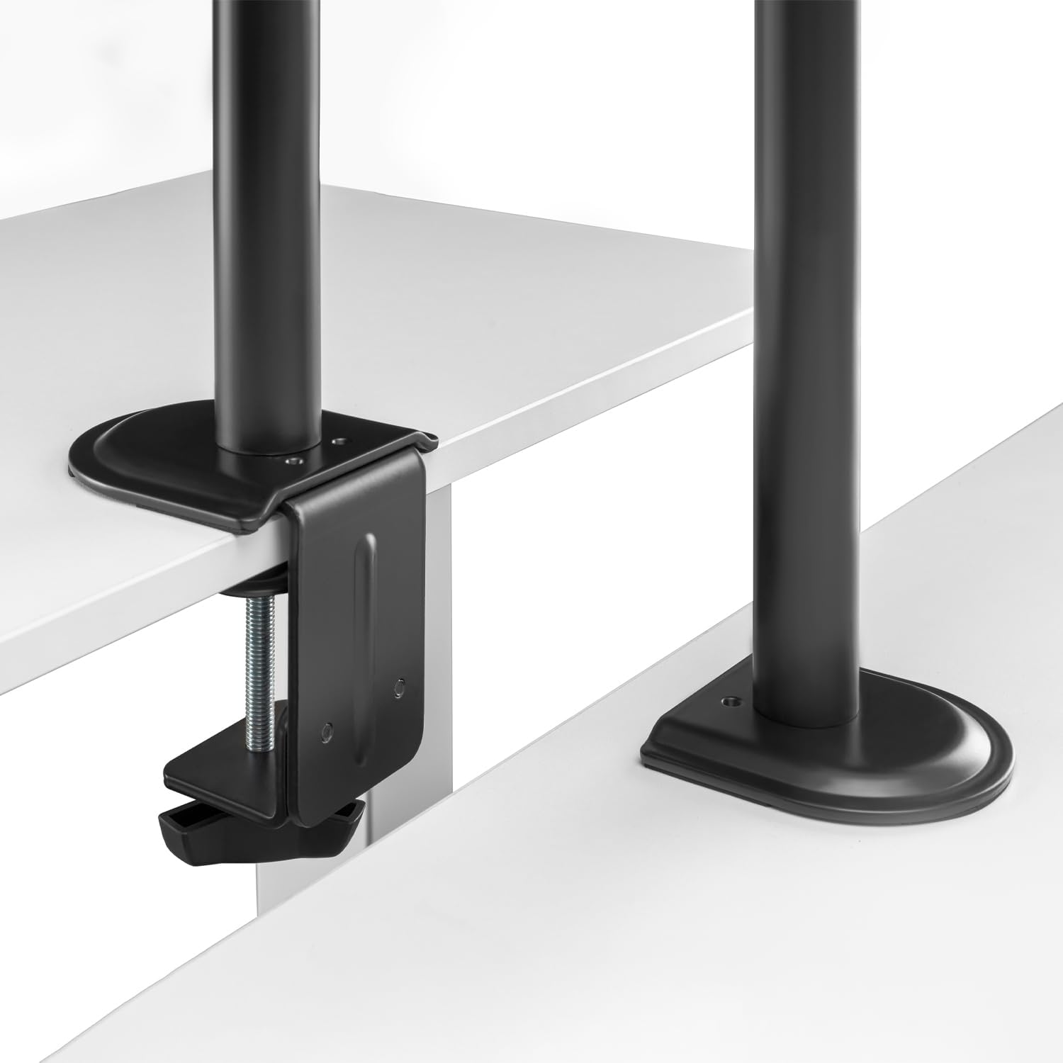 Apoio de Mesa para 2 Monitores ou TV Aisens DT32TSR-149/ Giratório/ Inclinável/ até 9kg - Imagem 6