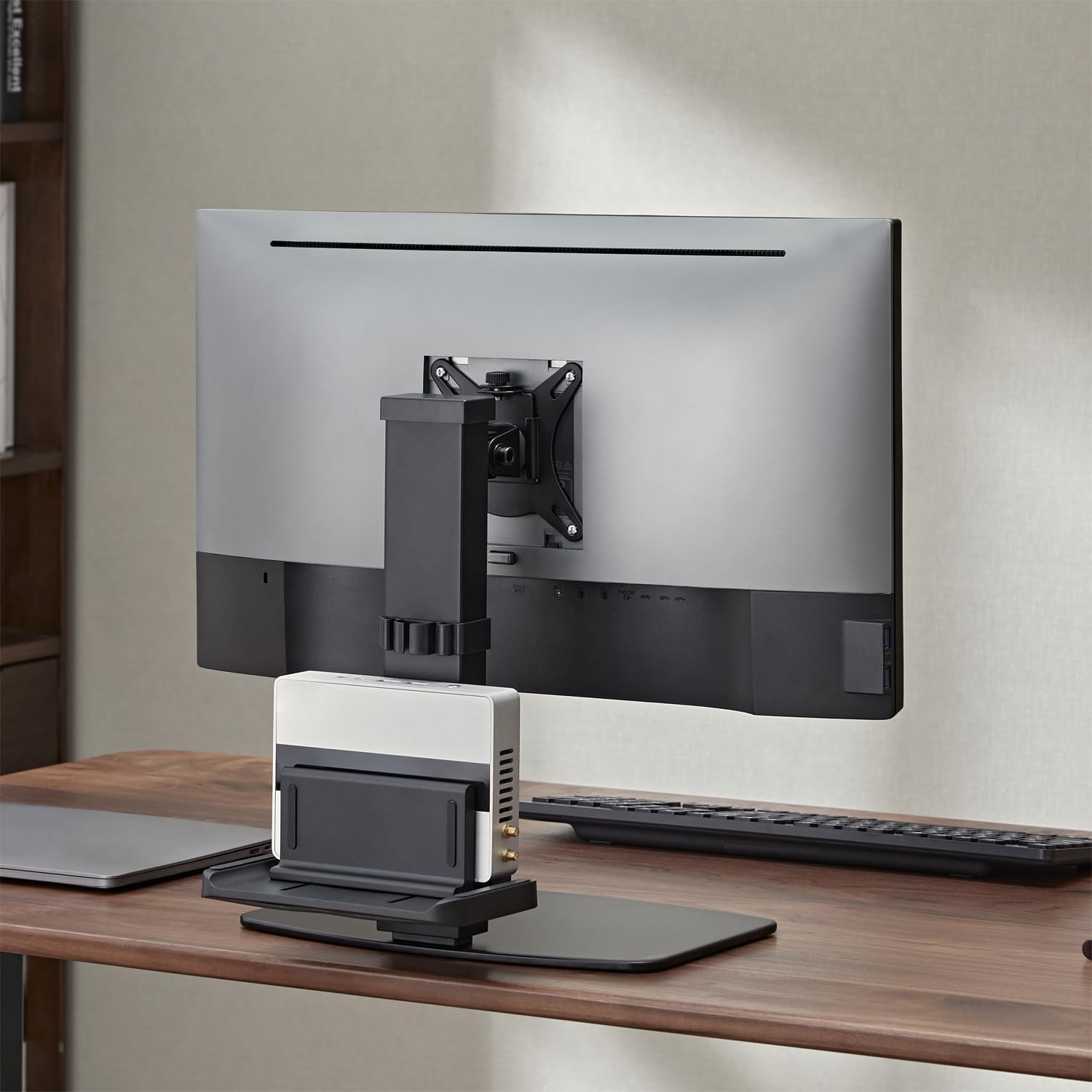 Suporte de Secretária para Monitor, TV e MiniPC Aisens DT32TSR-165/ Giratório/ Inclinável/ até 8kg - Imagem 6