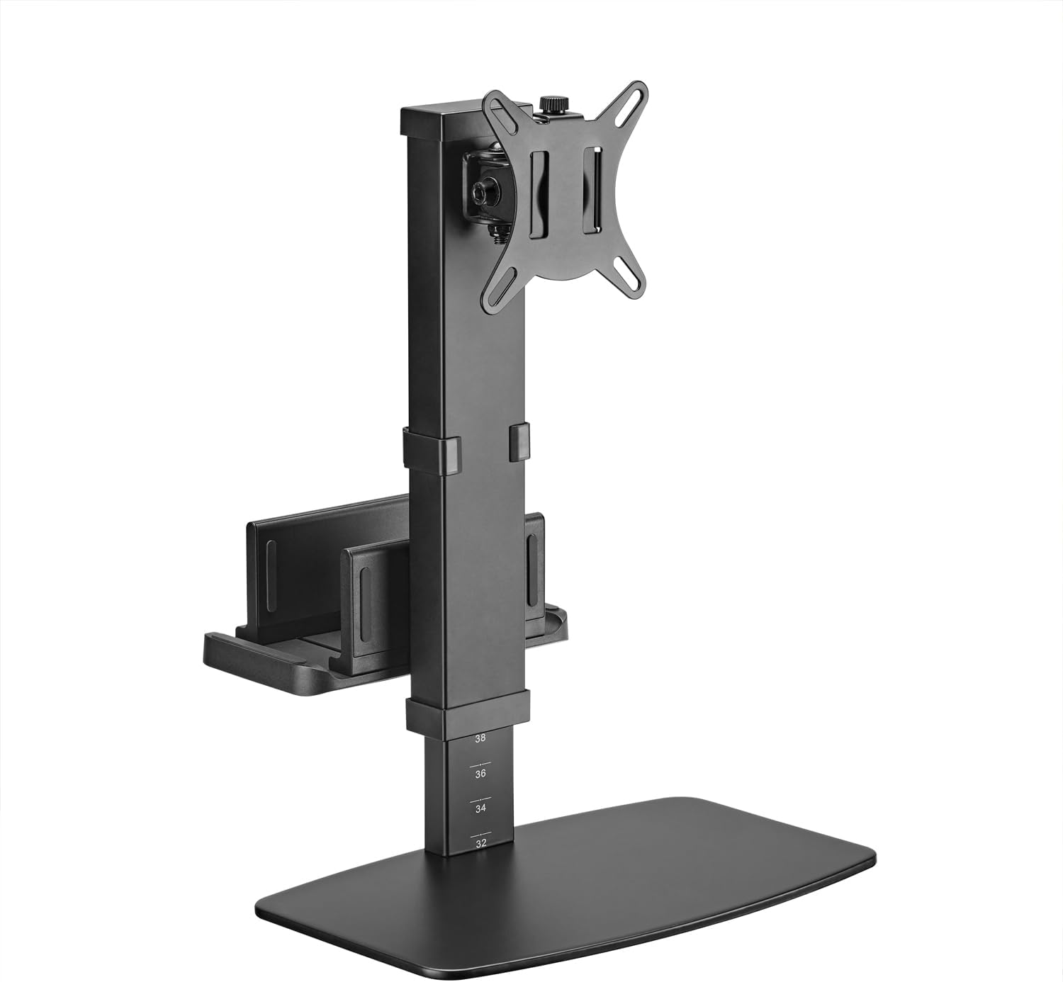 Suporte de Secretária para Monitor, TV e MiniPC Aisens DT32TSR-165/ Giratório/ Inclinável/ até 8kg