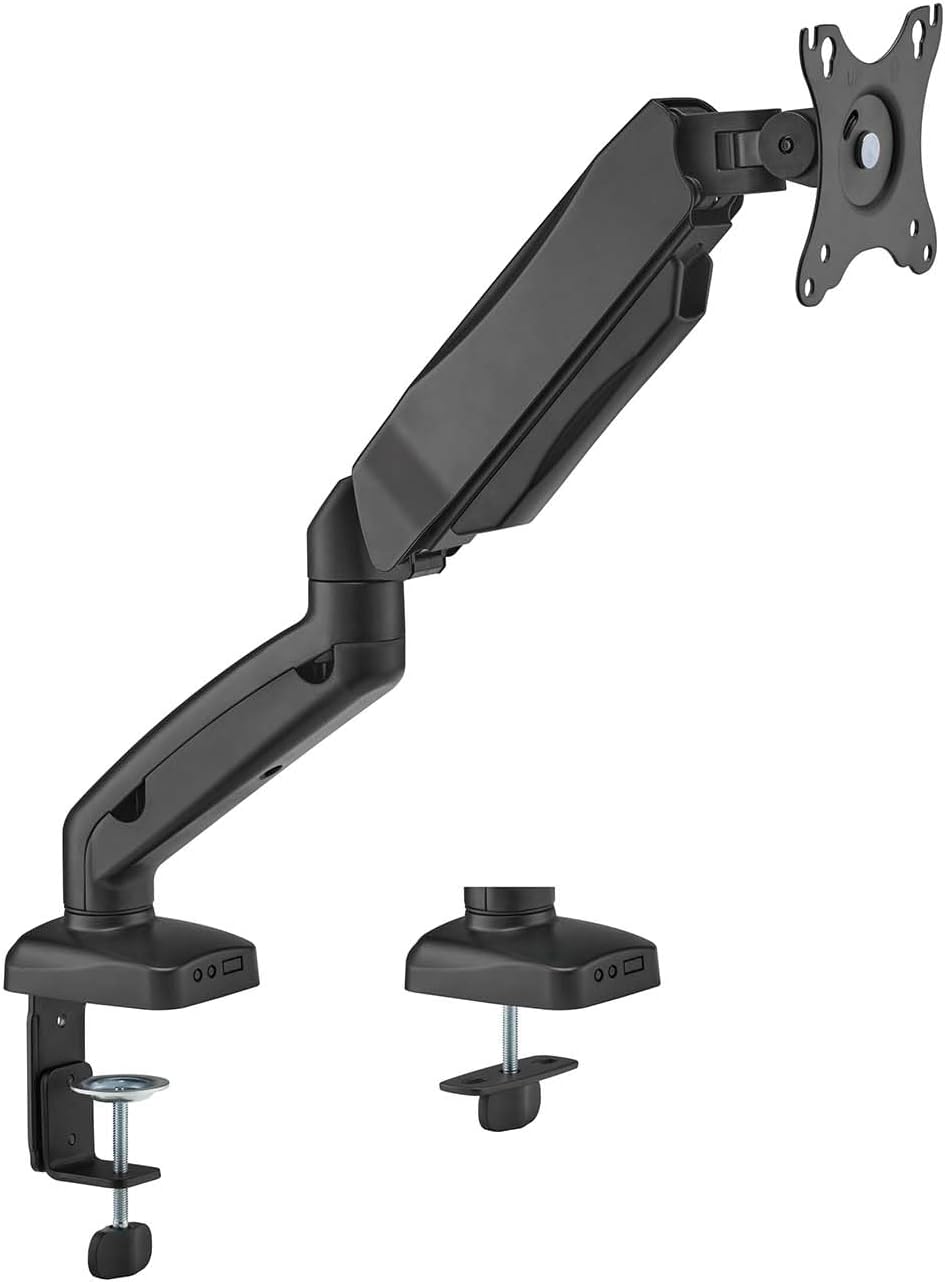Apoio de Mesa com Contrapeso para Monitor e TV Aisens DT32TSR-219/ Rotativo/ Inclinável/ até 9kg