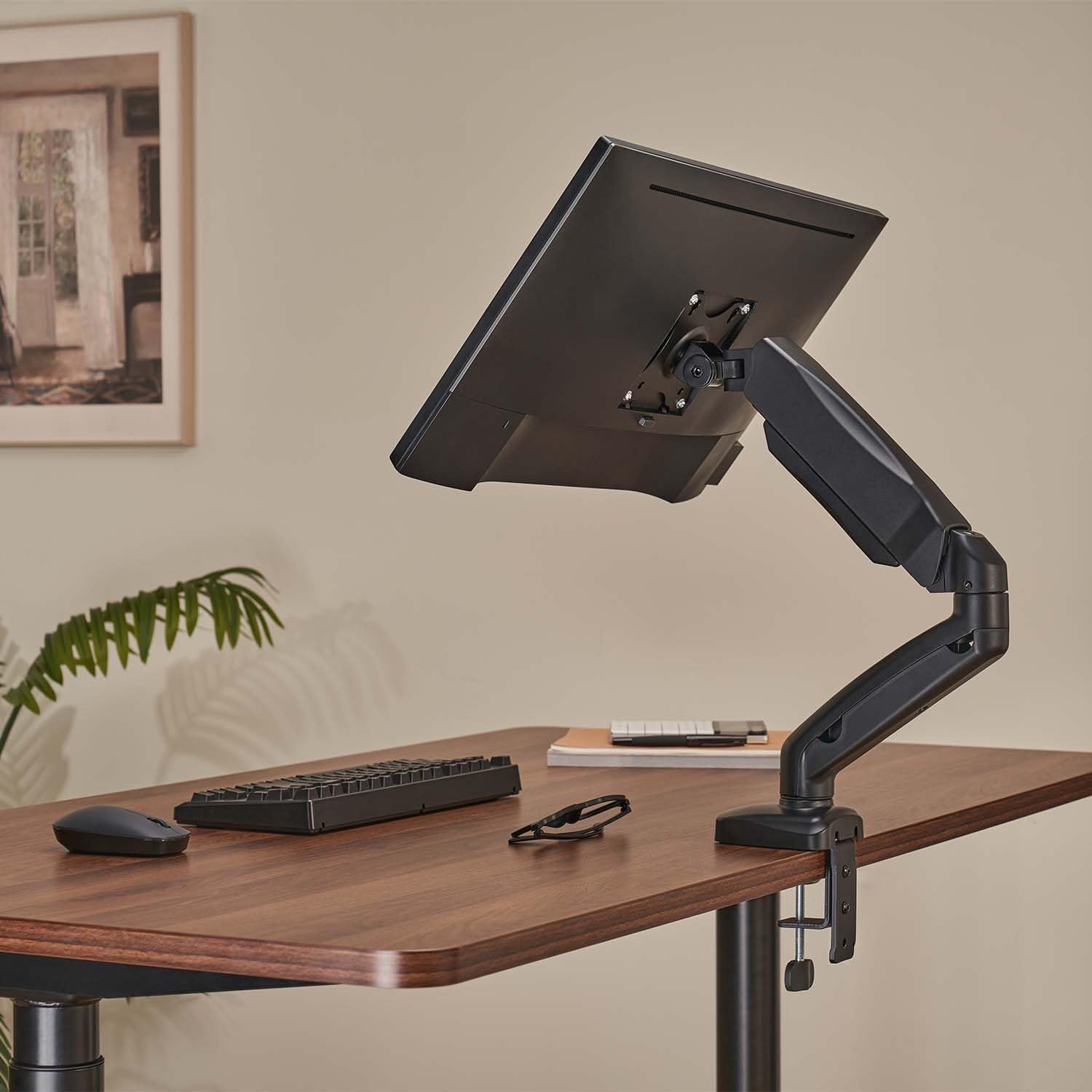 Apoio de Mesa com Contrapeso para Monitor e TV Aisens DT32TSR-219/ Rotativo/ Inclinável/ até 9kg - Imagem 4