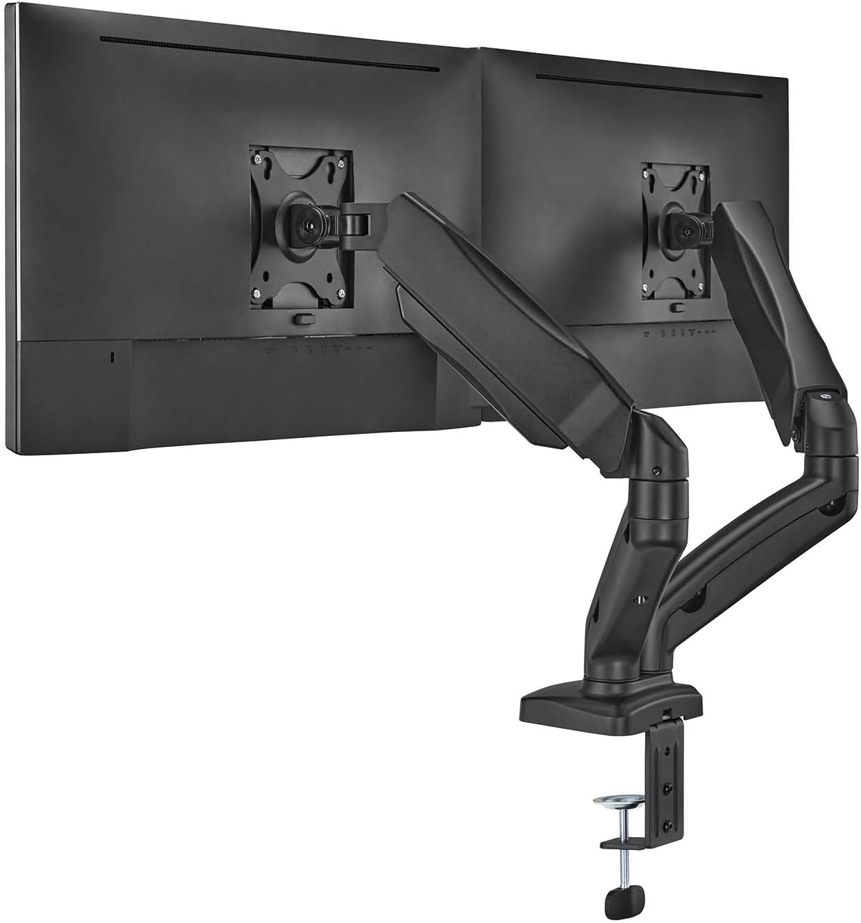 Suporte de Mesa com Contrapeso para 2 Monitores ou TV Aisens DT32TSR-221/Giratório/ Inclinável/ até 9kg - Imagem 3