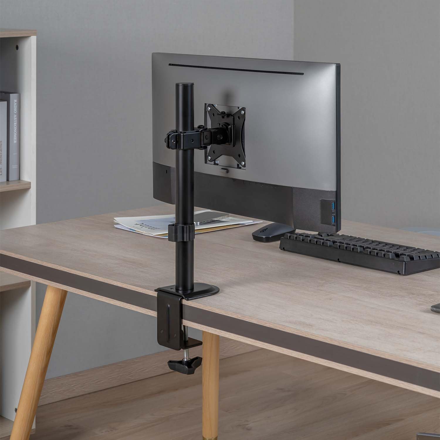 Suporte de Mesa para Monitor ou TV Aisens DT32TSR-227/ Giratório/ Inclinável/ até 9kg - Imagem 4