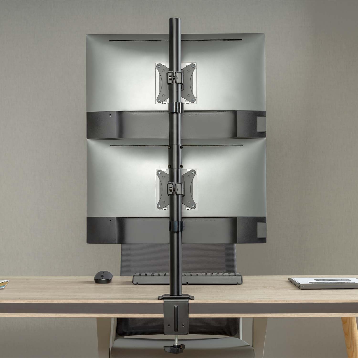 Suporte de Mesa para 2 Monitores ou TV Aisens DT32TSR-229/ Giratório/ Inclinável/ até 9kg - Imagem 4