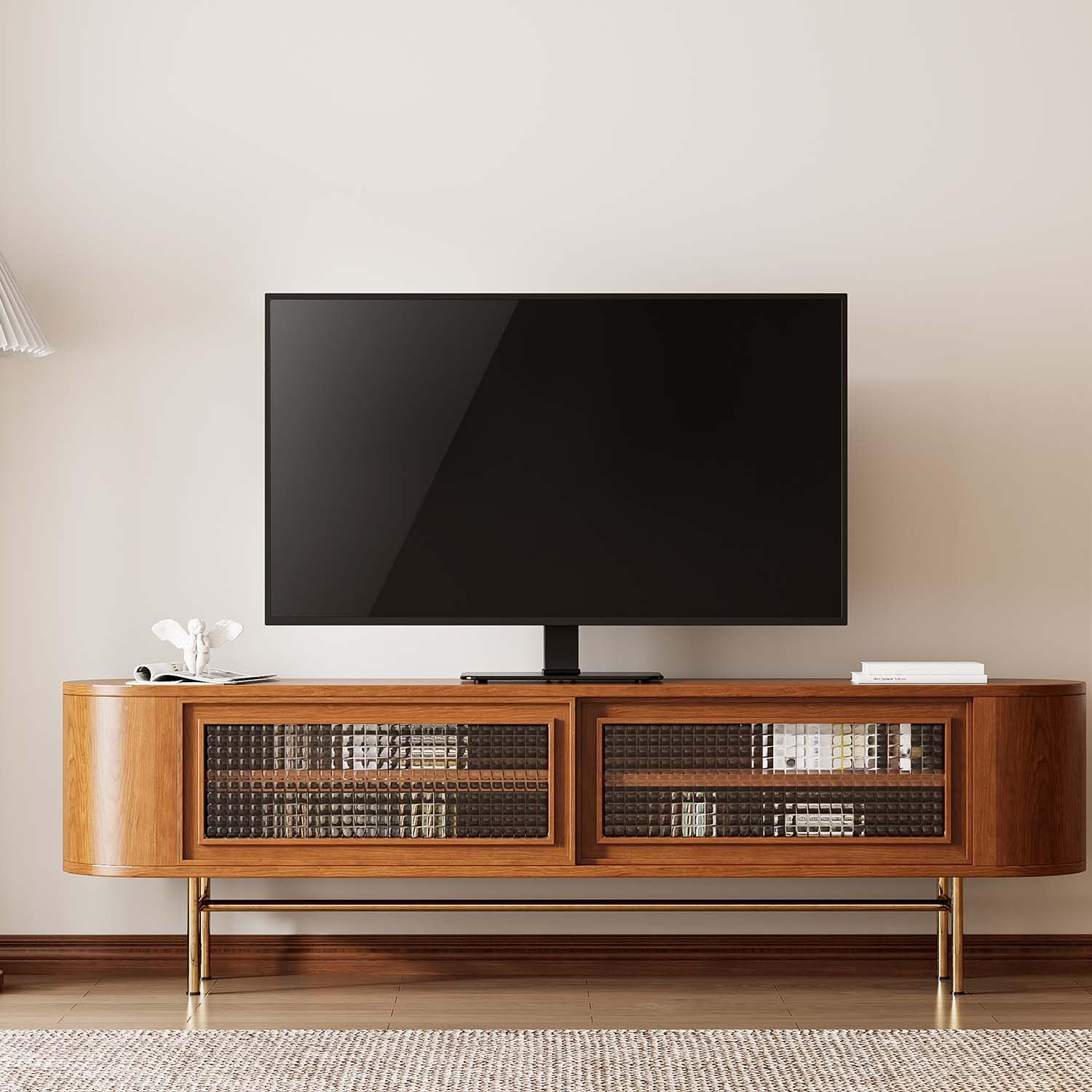 Suporte de Mesa Giratório DT55S-217 para TV e Monitor de 32"-55"/ até 40 kg - Imagem 4
